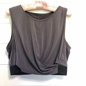 Fabletics Pia Powertouch Light Front Twist Tank Size L Active Workout Athleisure